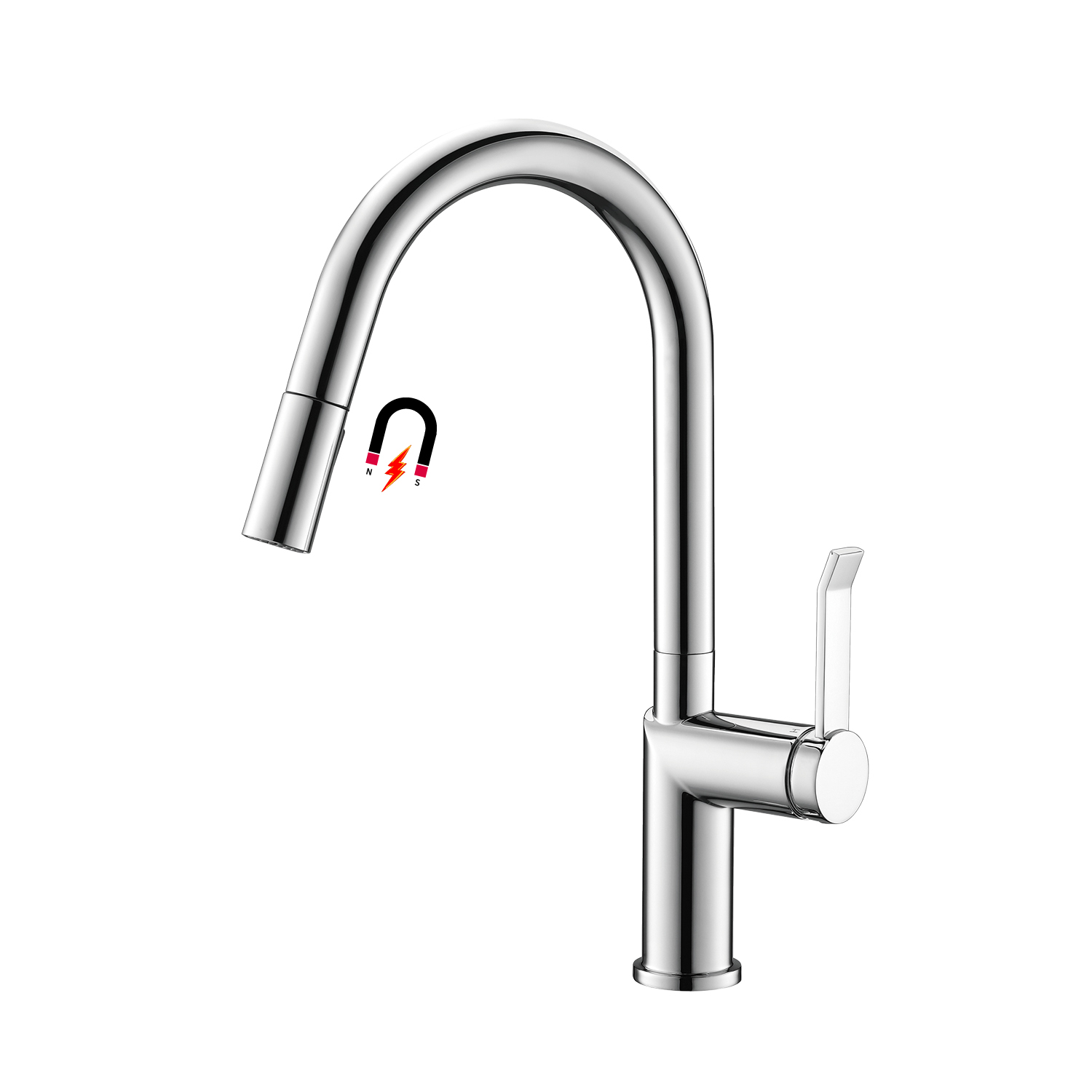 Torneiras de pia com cascata de aço inoxidável fornecedor da China Torneira de cozinha removível