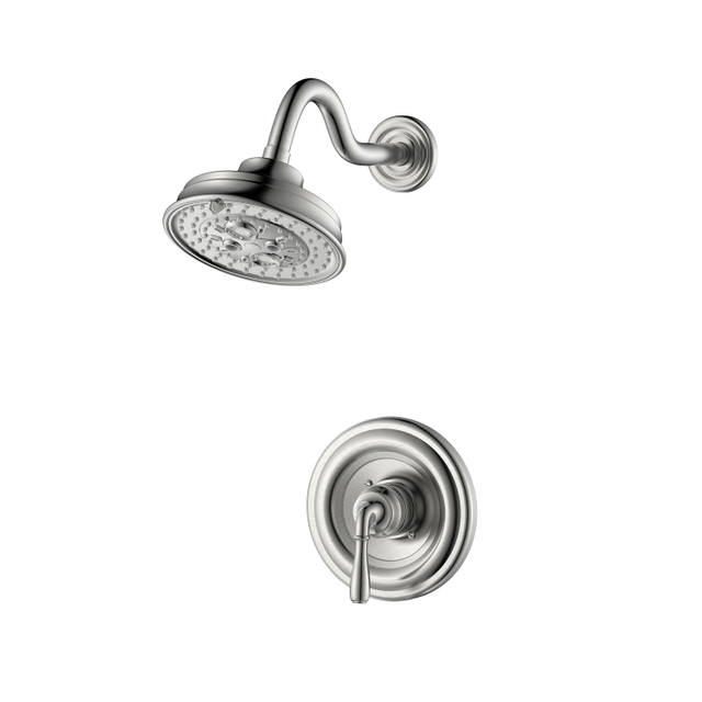 Sistemas de torneira de chuveiro torneira de chuveiro de níquel escovado